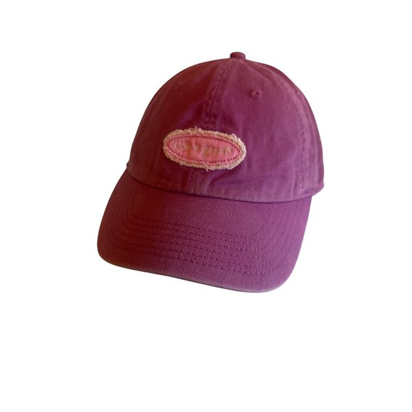 Life Is Good Logo Baseball Cap Adjustable Pink - Picture 1 of 6